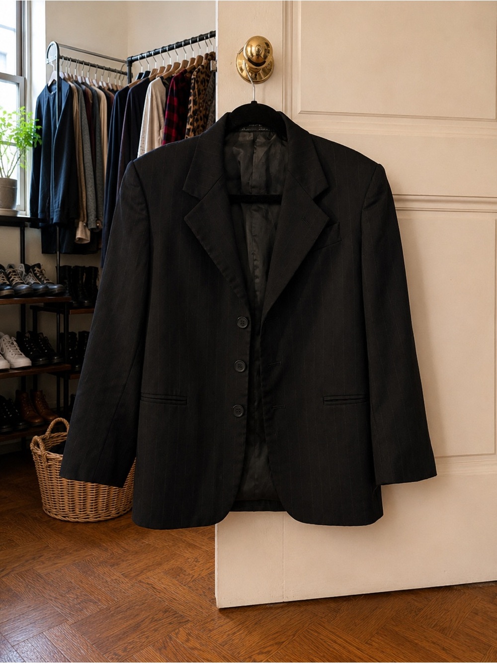 Nicole Miller Classic Black Women's Blazer Jacket